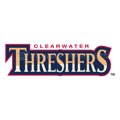 Clearwater Threshers Iron-on Stickers (Heat Transfers)NO.7889